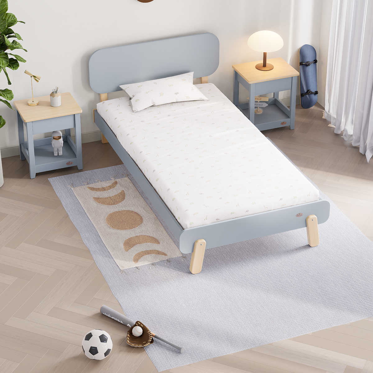 Cama Natty Plaza y media - Twin