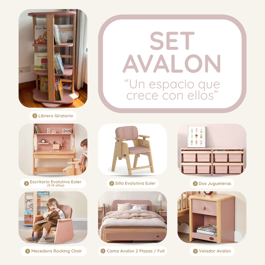 Set Avalon Premium Rosa