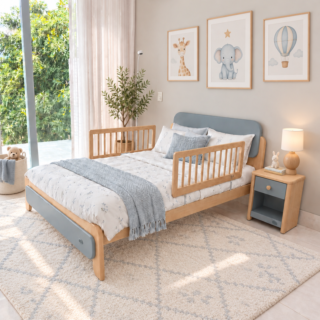 Cama Avalon con dos barandas de seguridad (ENTREGA A MEDIADOS DE OCTUBRE)