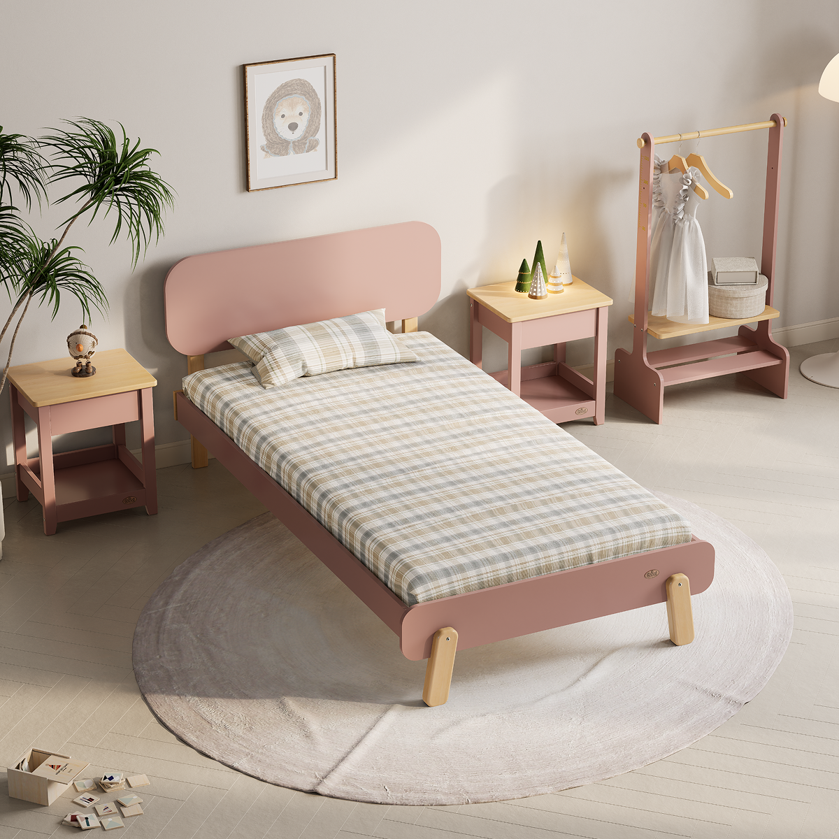 Cama Natty Plaza y media - Twin