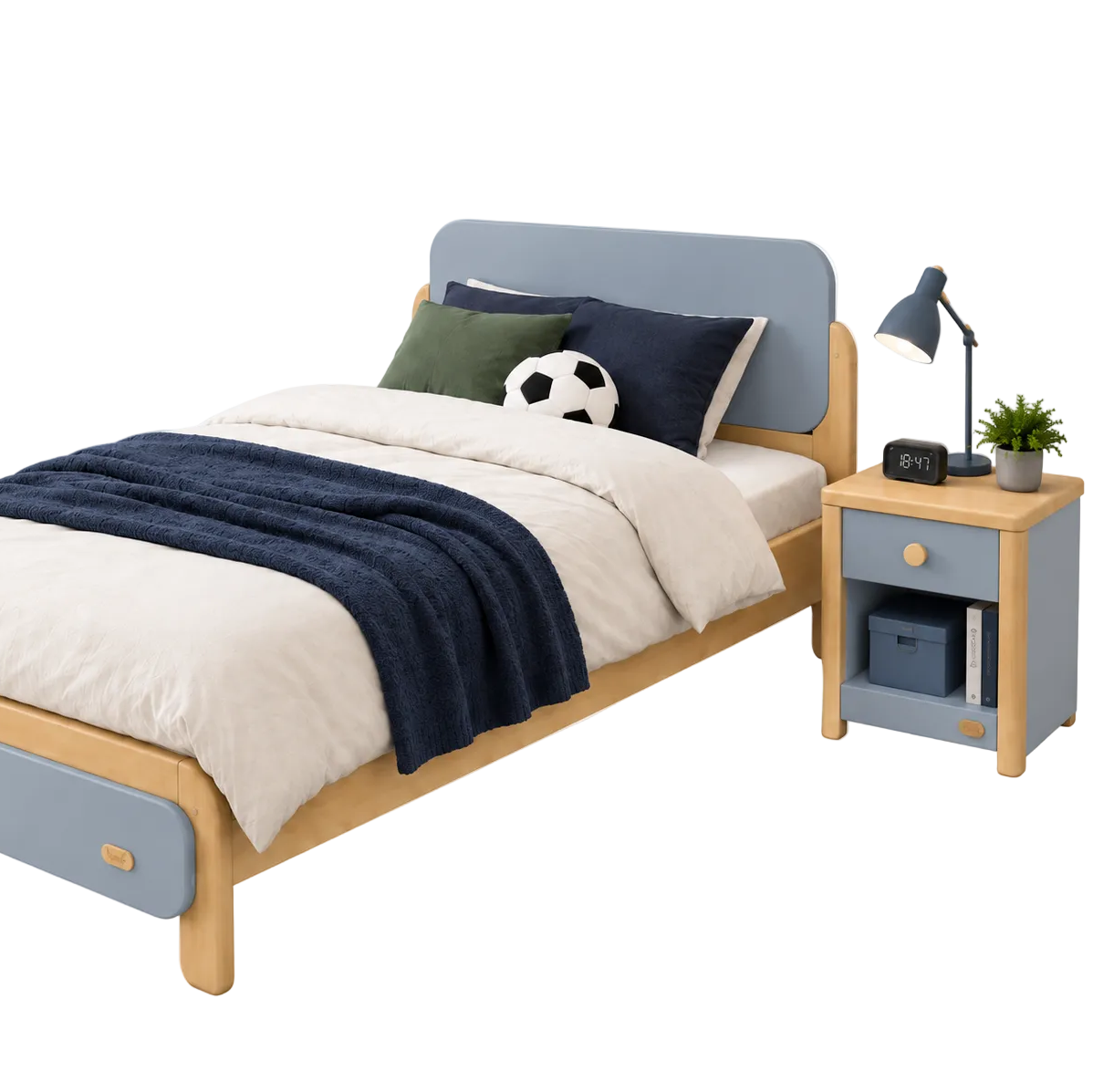 Cama Avalon con velador