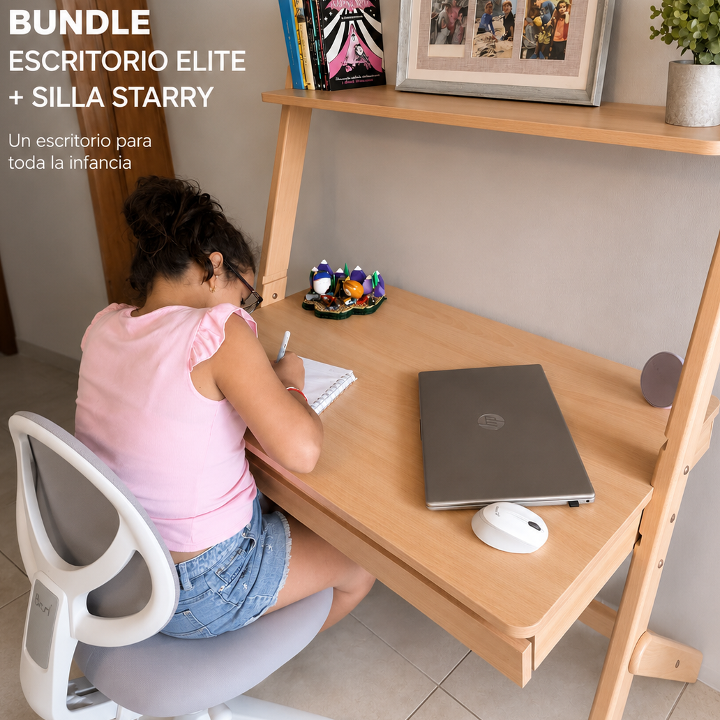 Escritorio Elite + Silla Starry