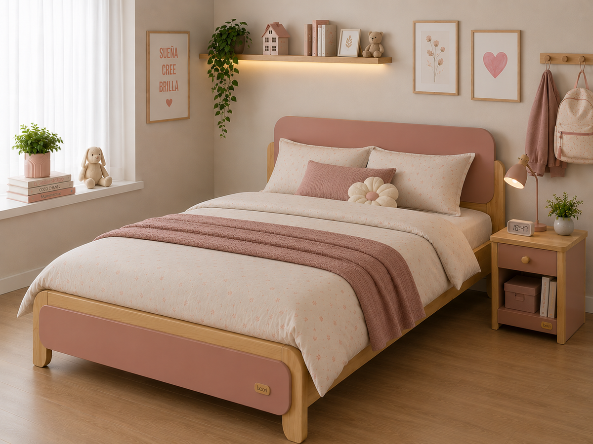 Cama Avalon con velador