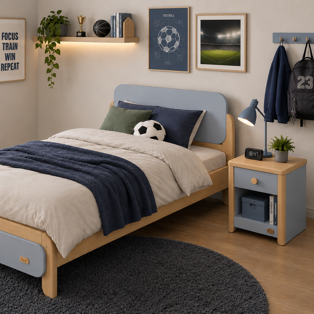Cama Avalon con velador