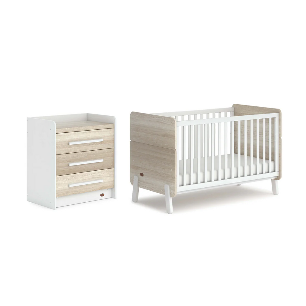 Natty Cot Bed + Velador - Febrero