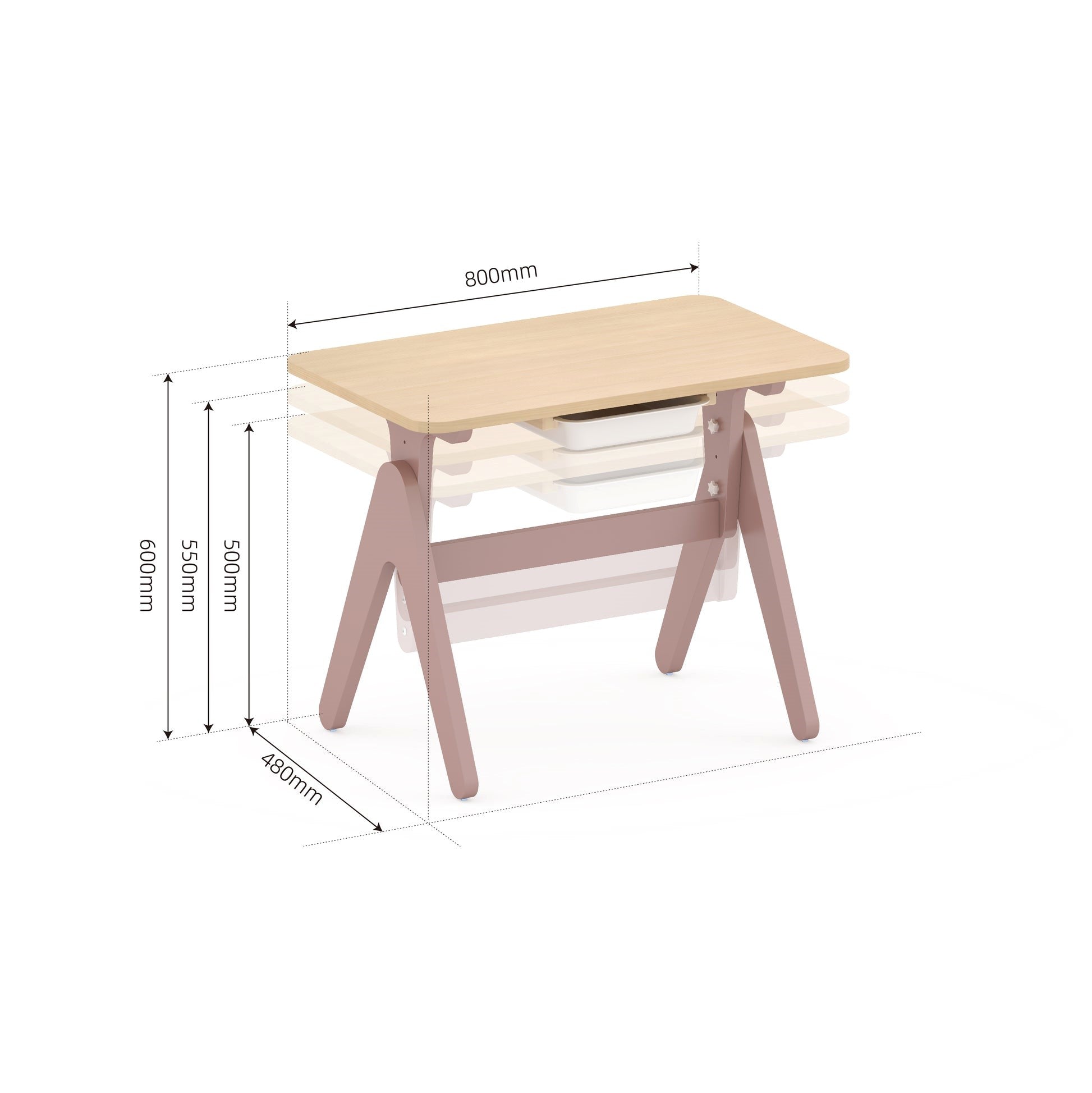 Tidy Learn Table / Mesa infantil evolutiva