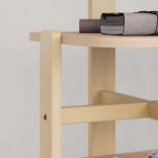Tall Tidy Rotating Bookshelf