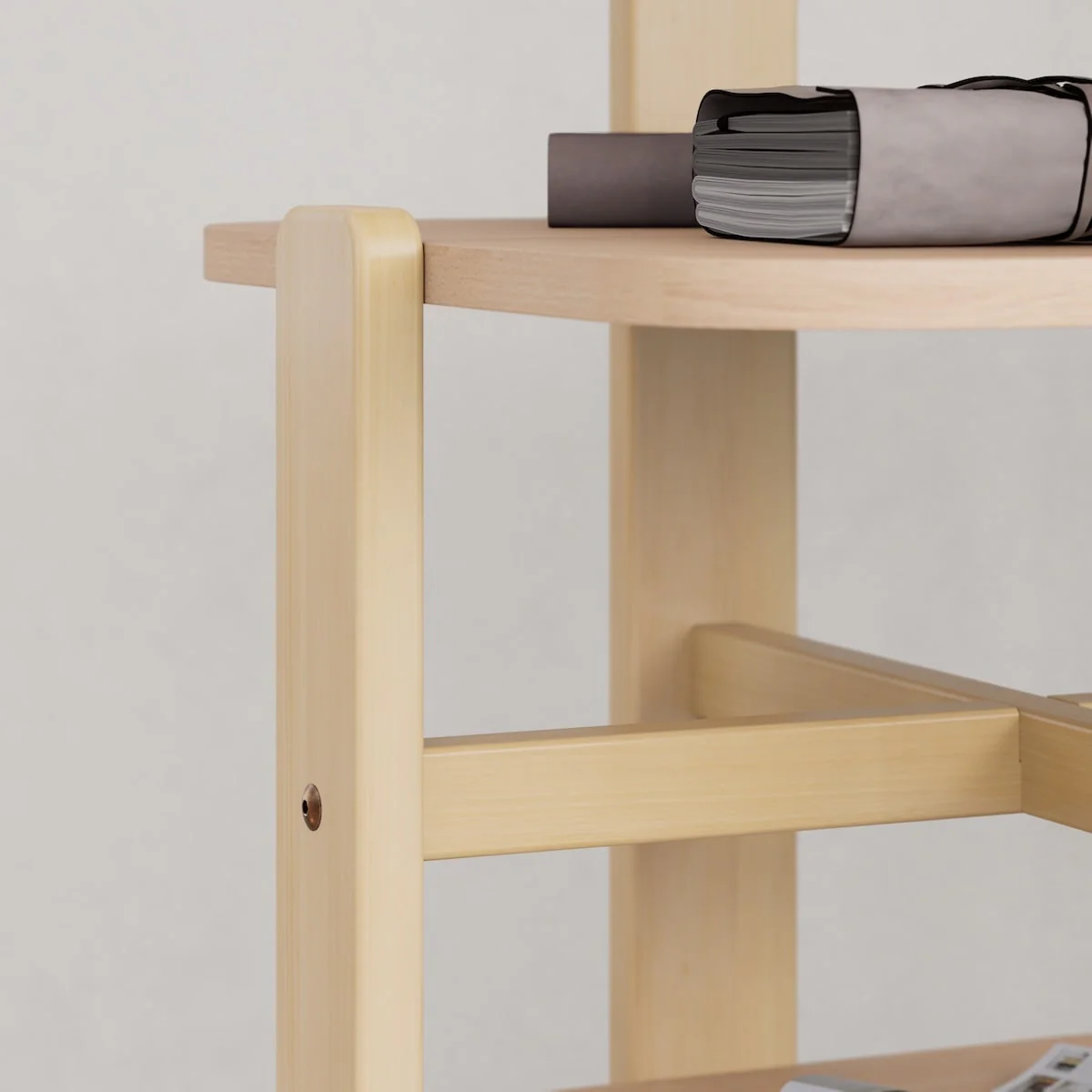 Tall Tidy Rotating Bookshelf