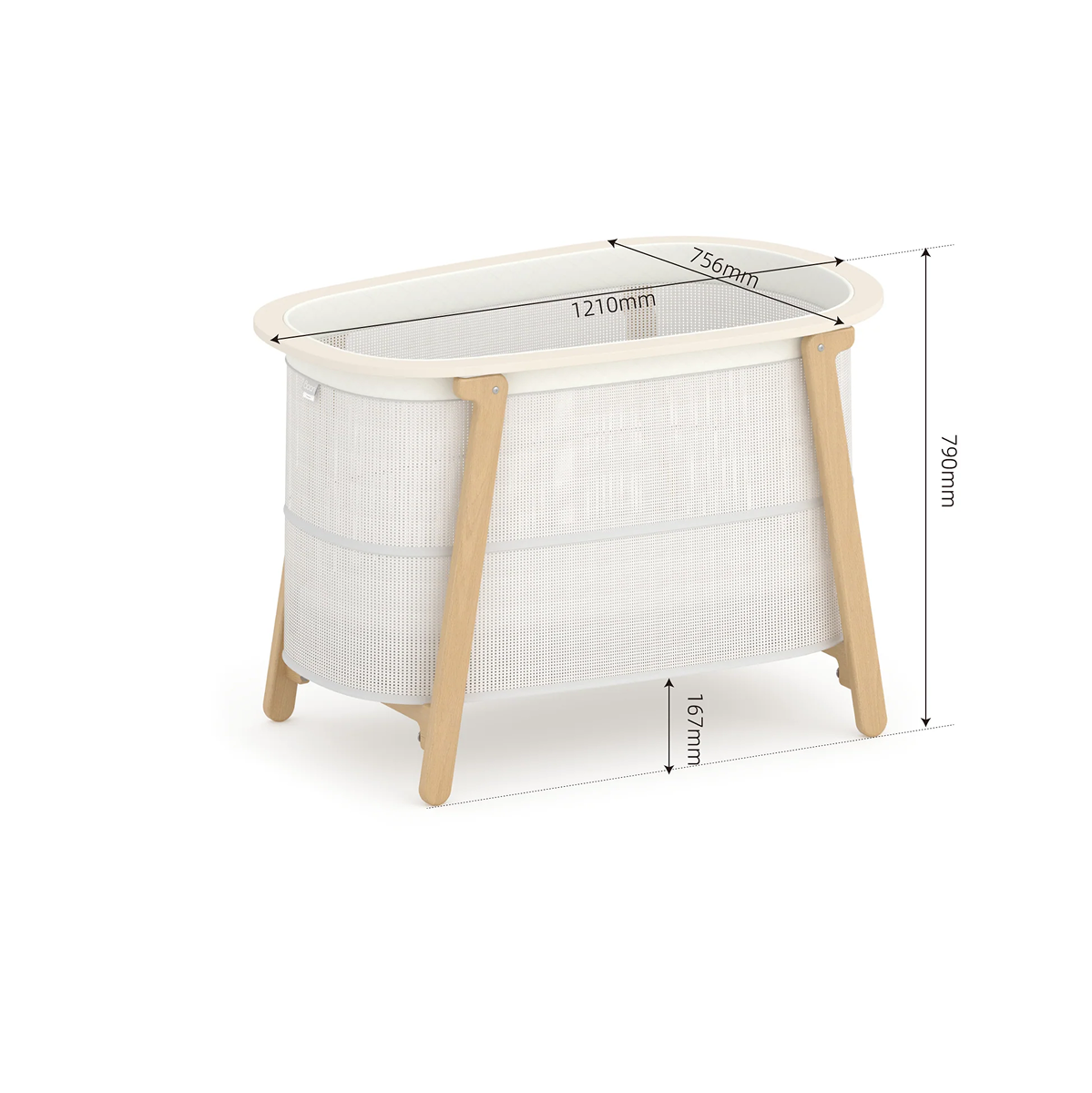 Nest Compact Cot - Febrero