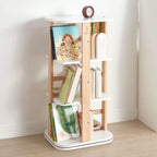 Tidy Rotating Bookshelf