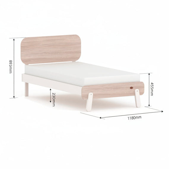 ENTREGA EN JUNIO- Cama Natty  - Plaza y media - Twin