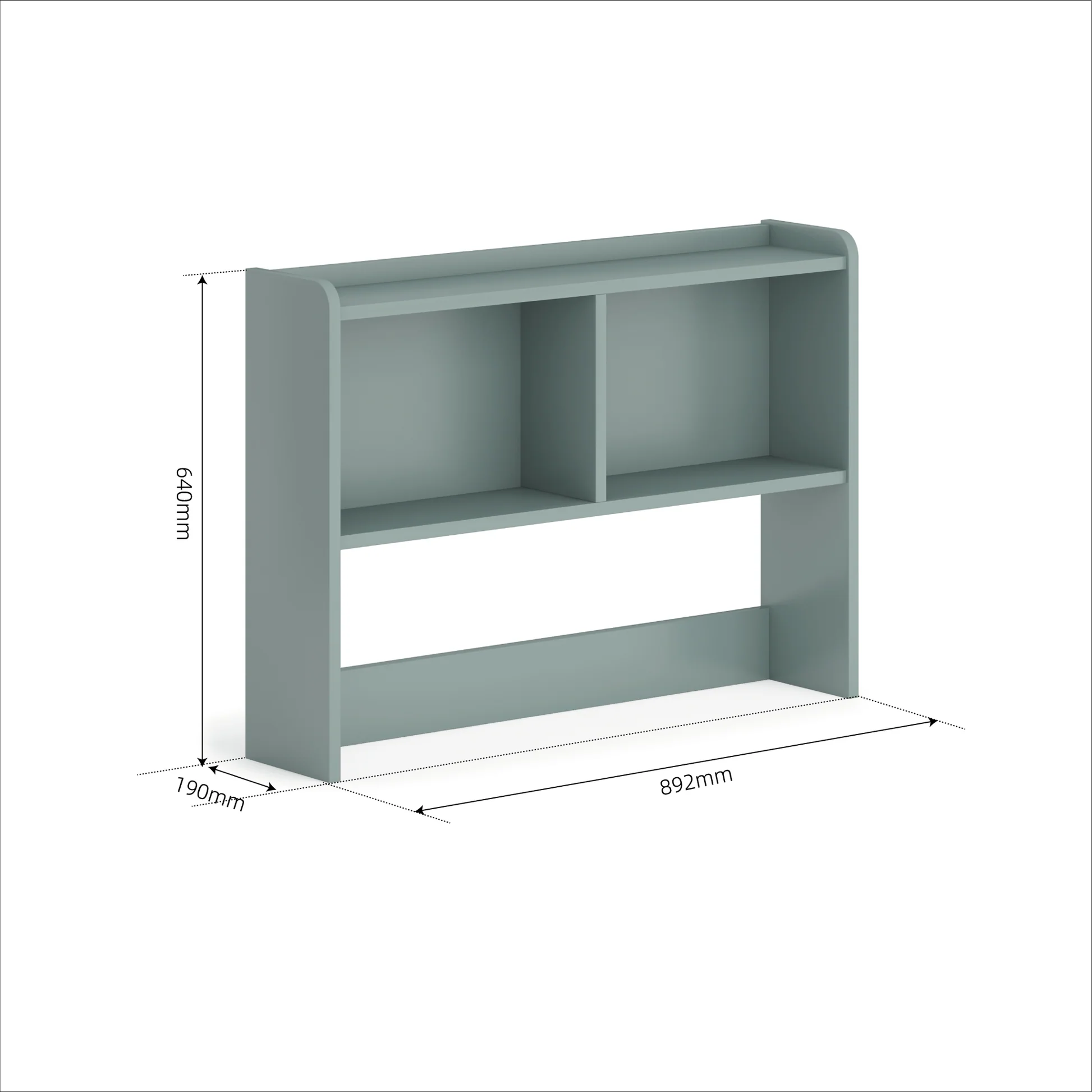 Repisas - Hutch para escritorio Natty