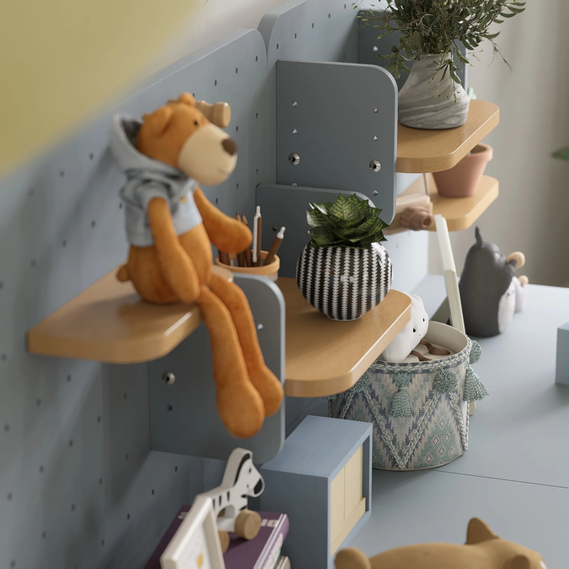 Pegboard para Juguetera (ENTREGA EN JUNIO)