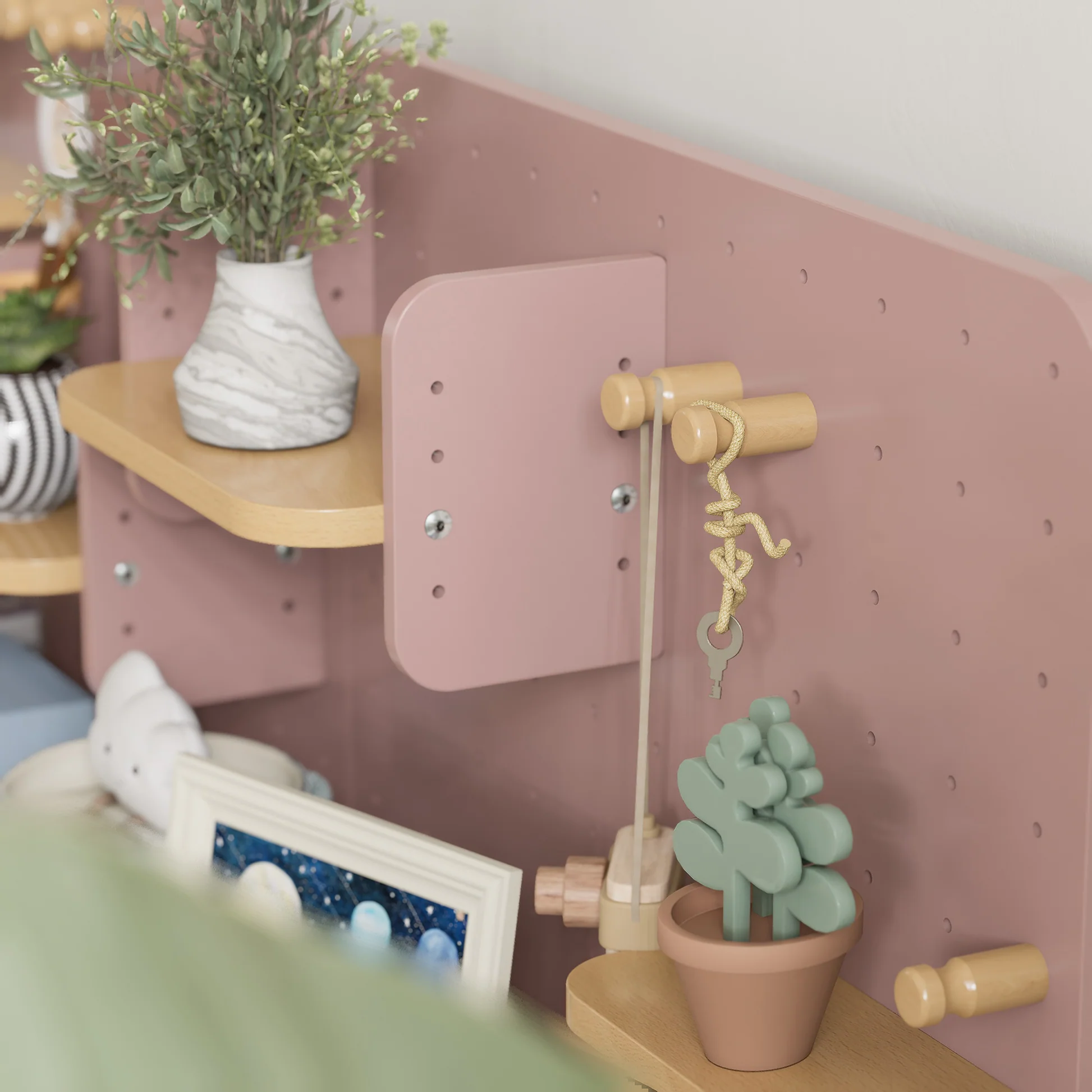 Pegboard para Juguetera (ENTREGA EN JUNIO)