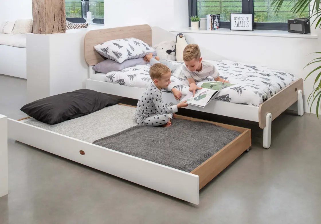 Cama Natty Oak (Plaza y media - Twin)
