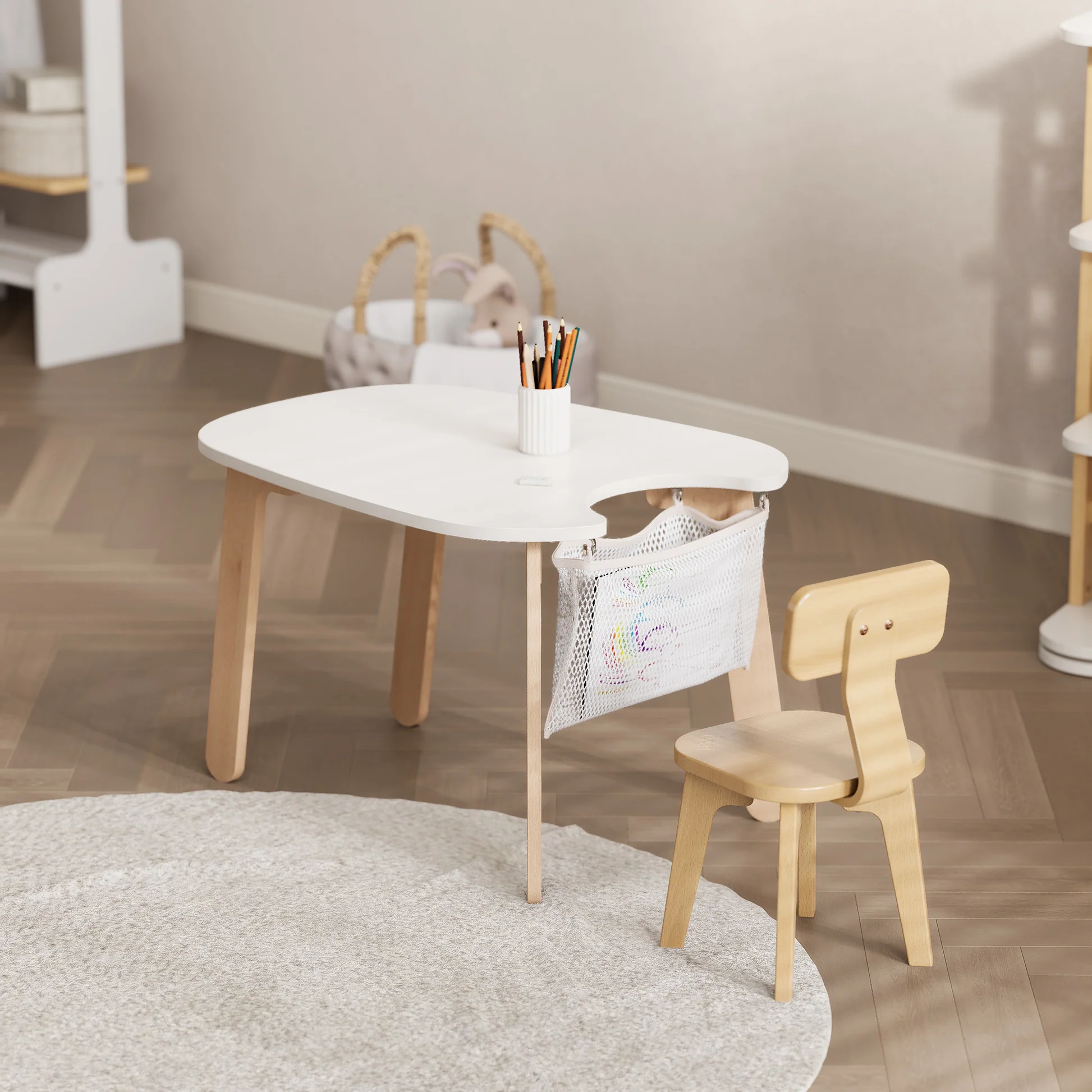 Paly Table / Mesa infantil con almacenaje