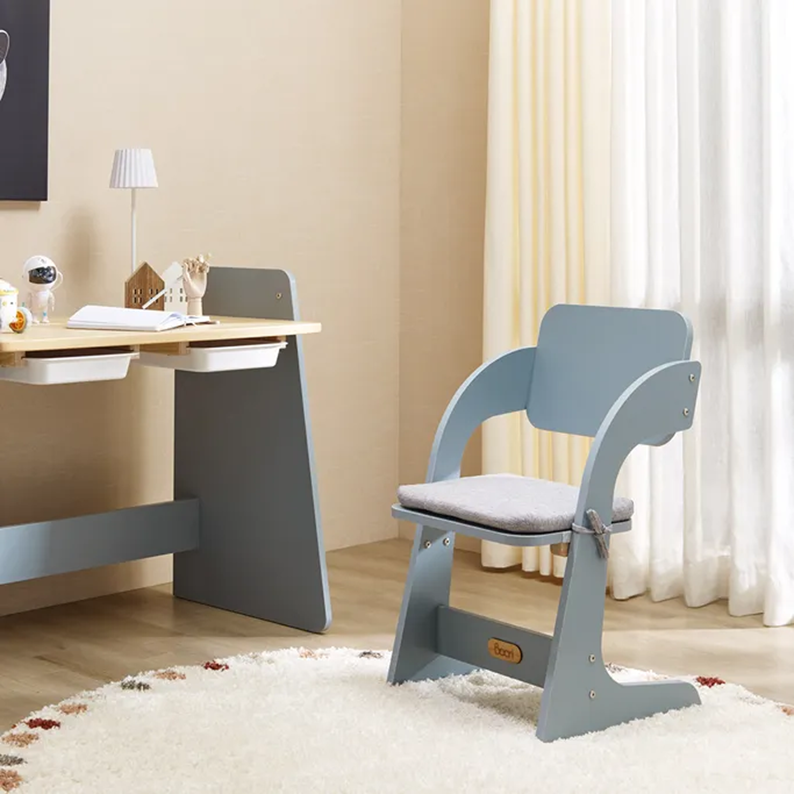 Set Escritorio Natty Con Silla